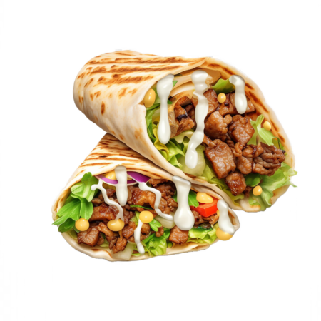 Shawarma With 1 Sausage