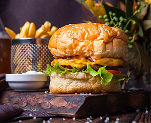 Burger & Chips